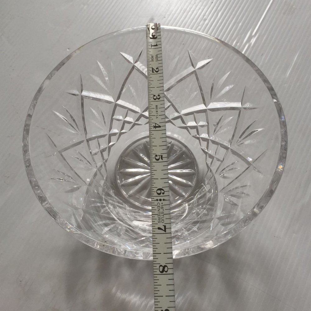 Large 𝐂𝐑𝐘𝐒𝐓𝐀𝐋 Bowl 8"x4" by WATERFORD - Picture 2 of 6